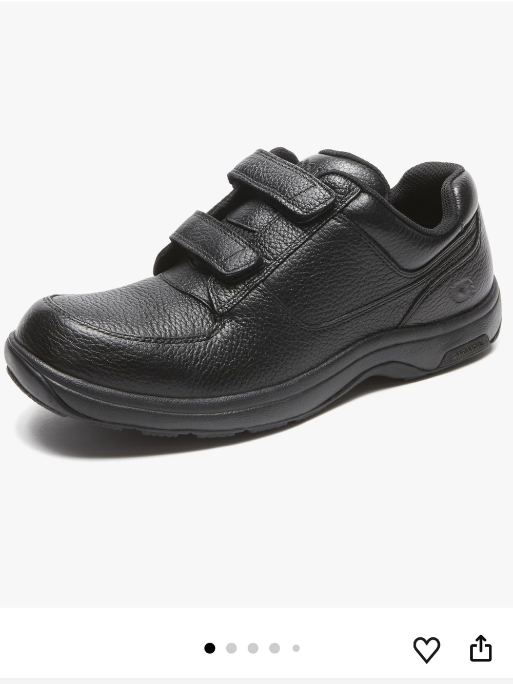Dunham - Black Leather Winslow Oxford Shoes